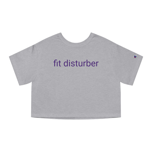 “Fit disturber” Cropped T-Shirt